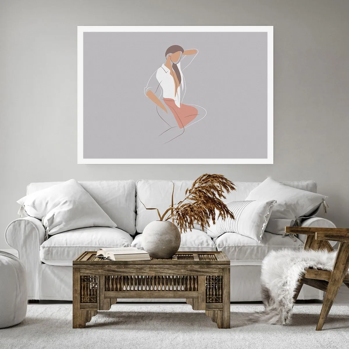 Poster - Schiță de farmec - 100x70 cm