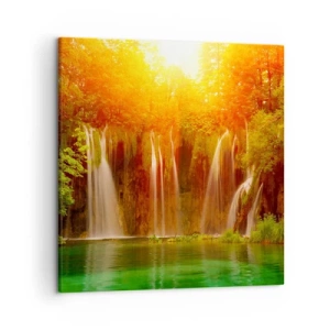 Tablou pe pânză - La soare și la umbră - 50x50 cm