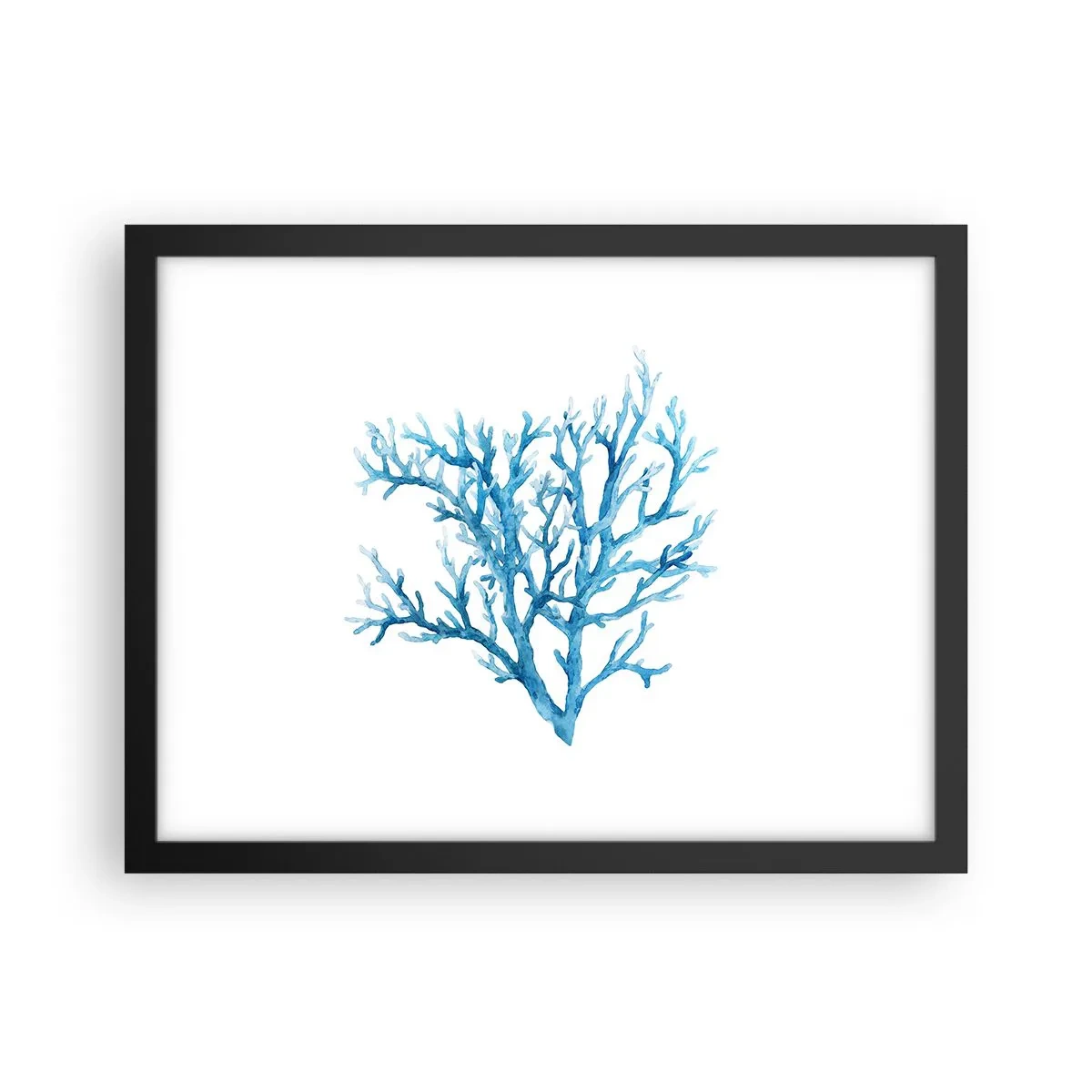 Poster în ramă neagră - Filigranul marin - 40x30 cm