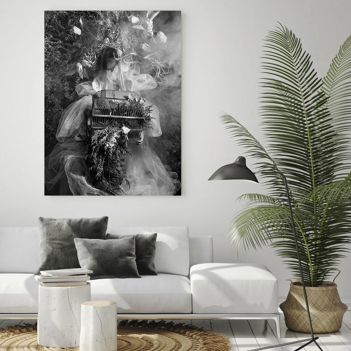 Tablou pe sticlă - Mama însăși - Natura - 50x70 cm