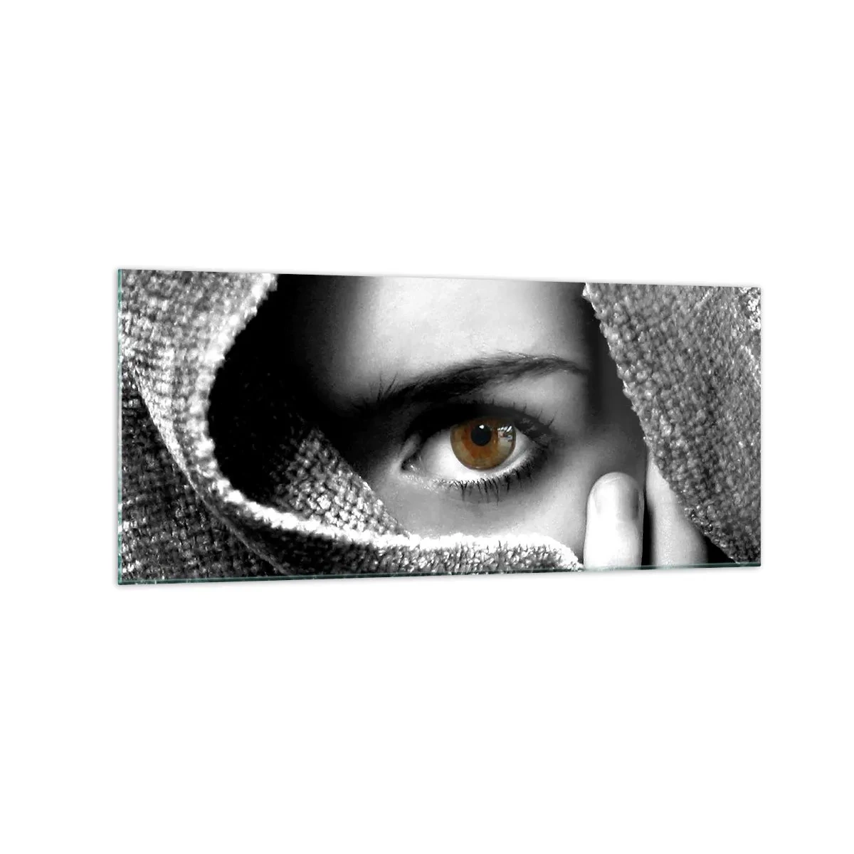 Tablou pe sticlă - Află secretul - 120x50 cm