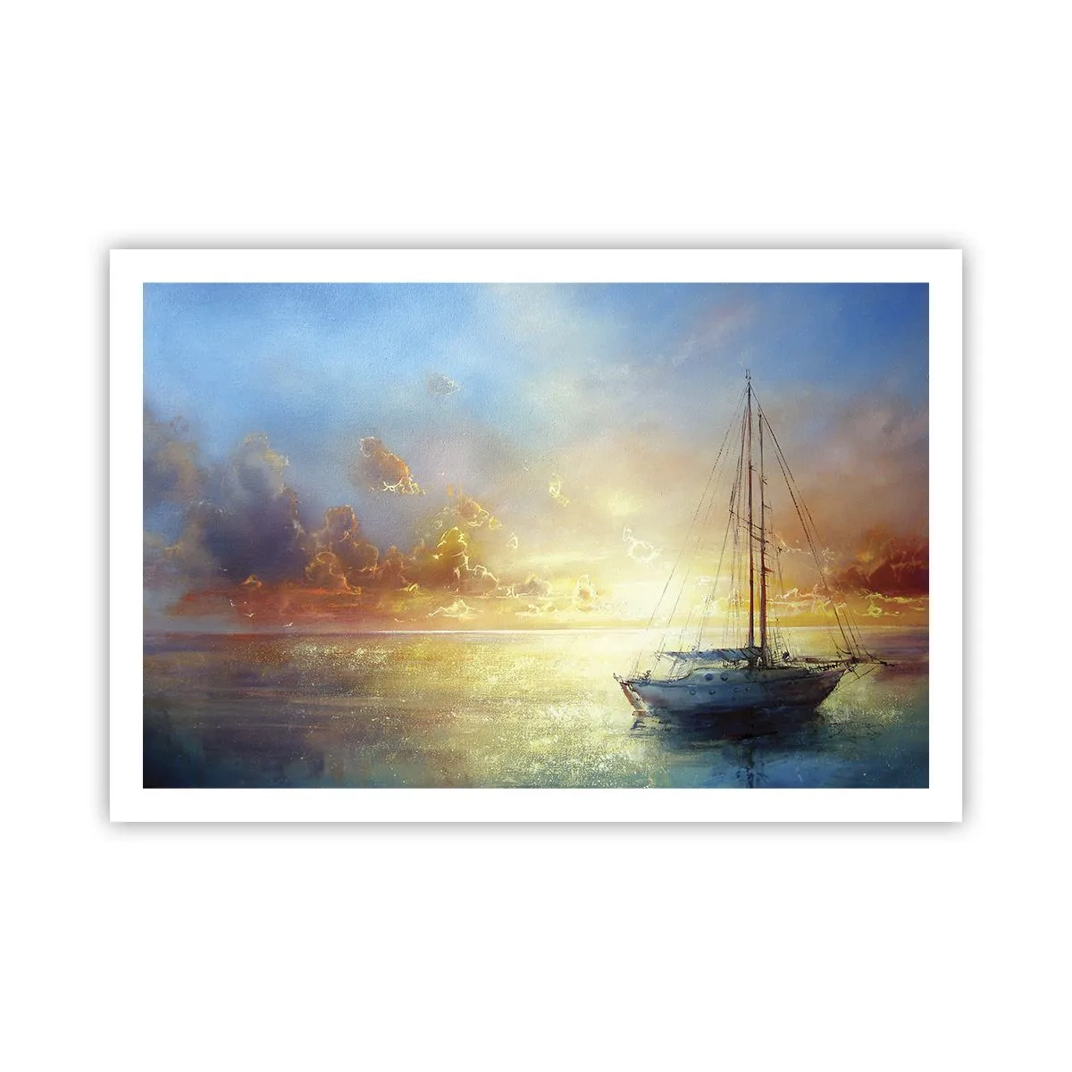 Poster - Într-un golf de aur - 91x61 cm