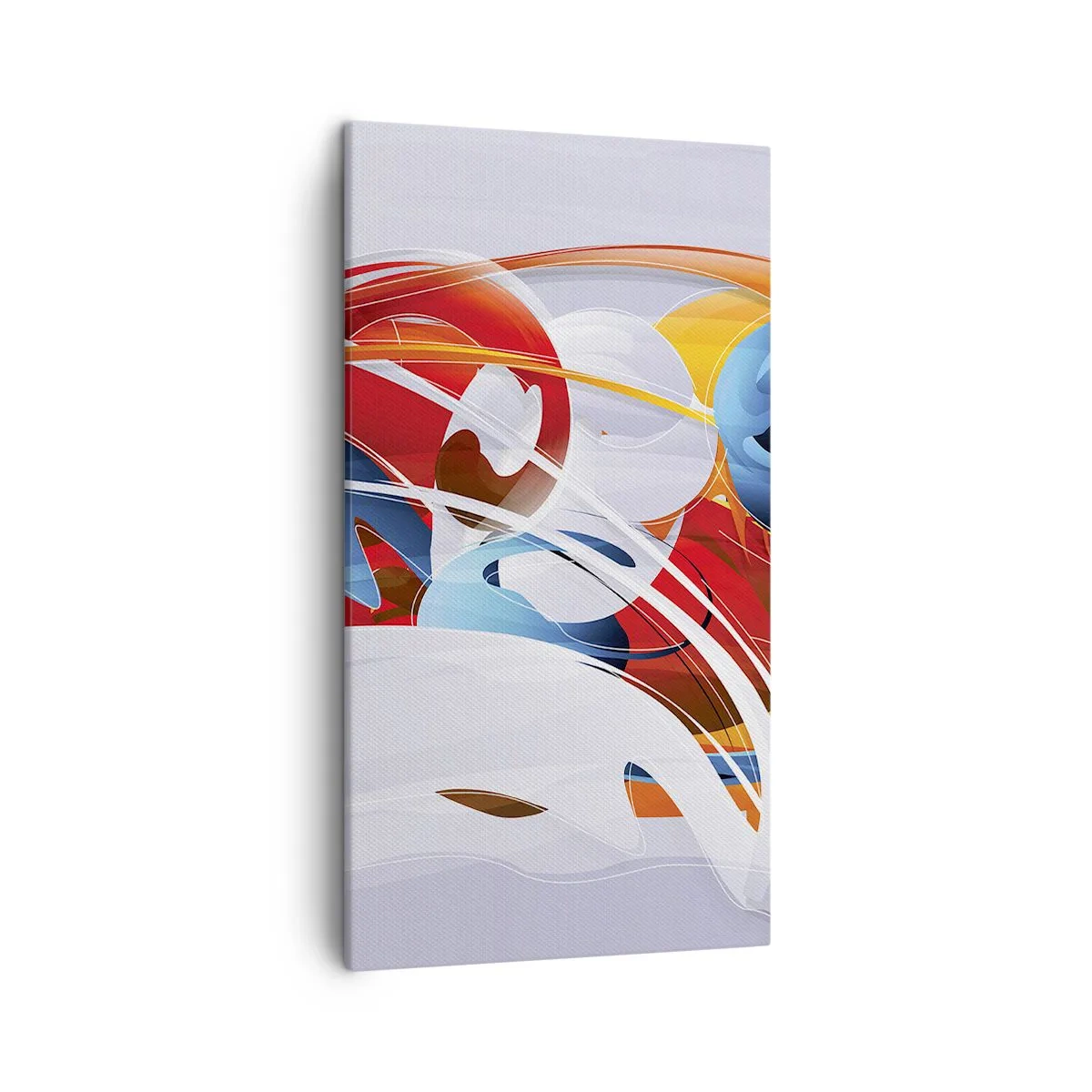 Tablou pe pânză - Dansul elementelor - 45x80 cm