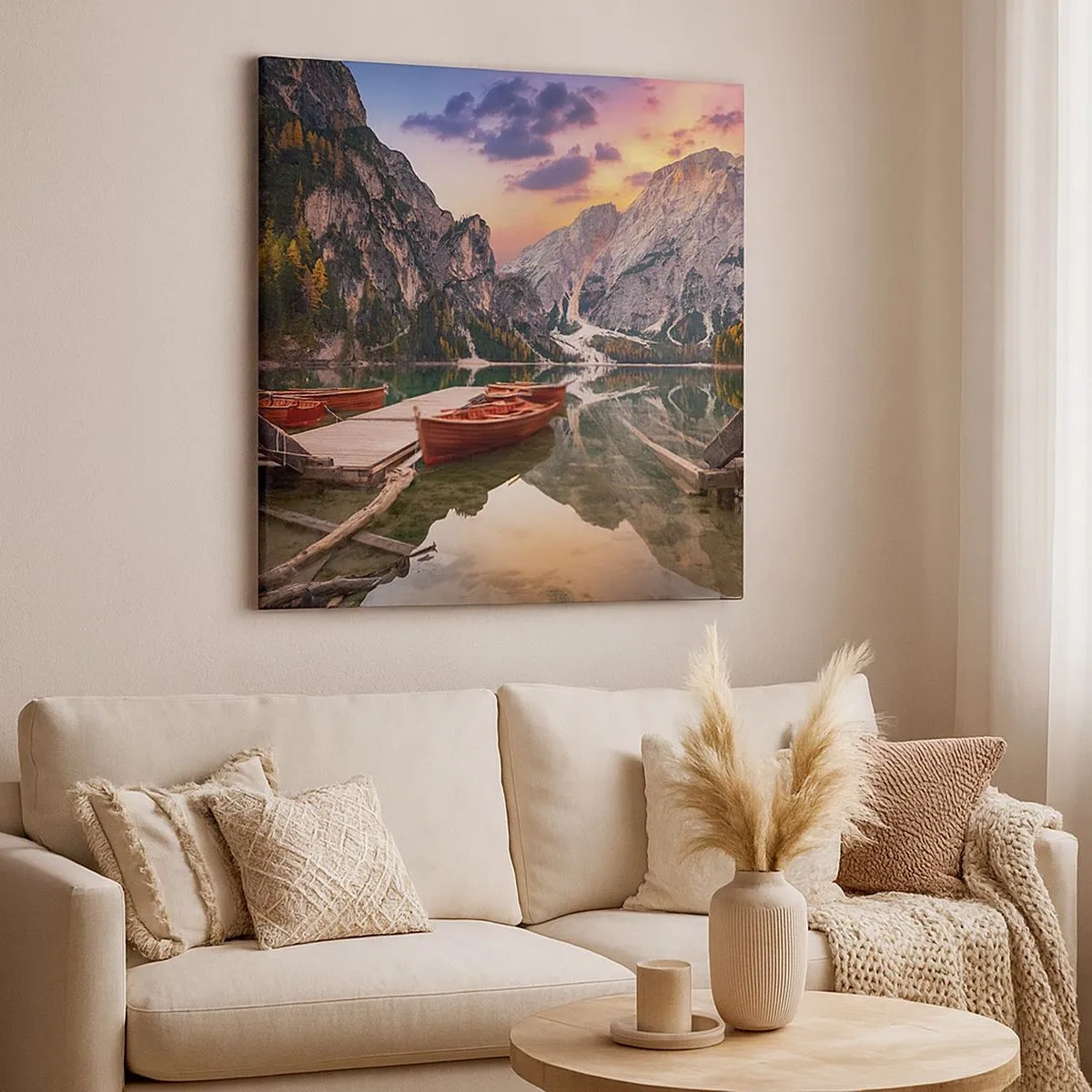 Tablou pe pânză - Promisiunea zilei - 30x30 cm