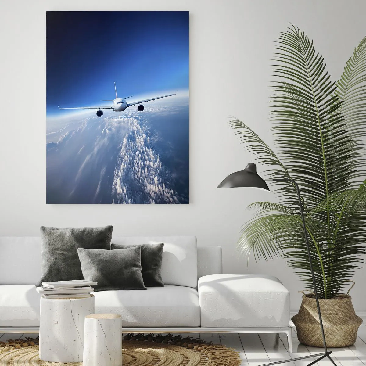 Tablou pe sticlă - Zbor pentru că vreau - 50x70 cm
