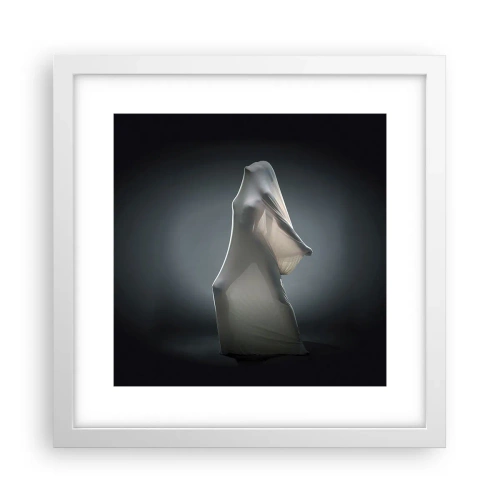 Poster în ramă albă - Dorințe ascunse - 30x30 cm