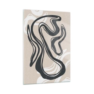 Tablou pe sticlă - Expresie multiplicată - 50x70 cm