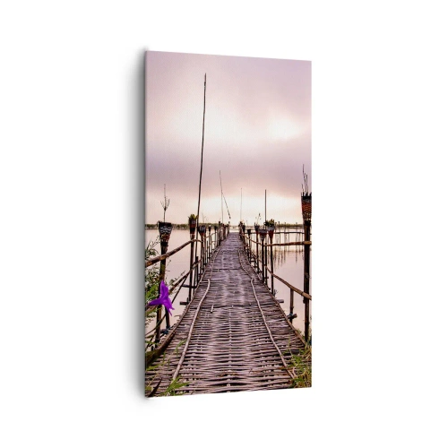 Tablou pe pânză - Pacea și liniștea Asiei - 65x120 cm