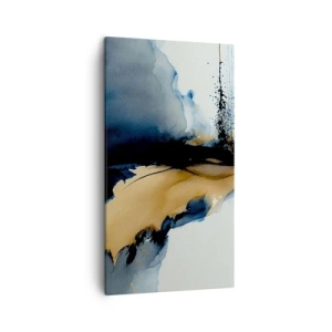 Tablou pe pânză - În spatele cortinei - 45x80 cm