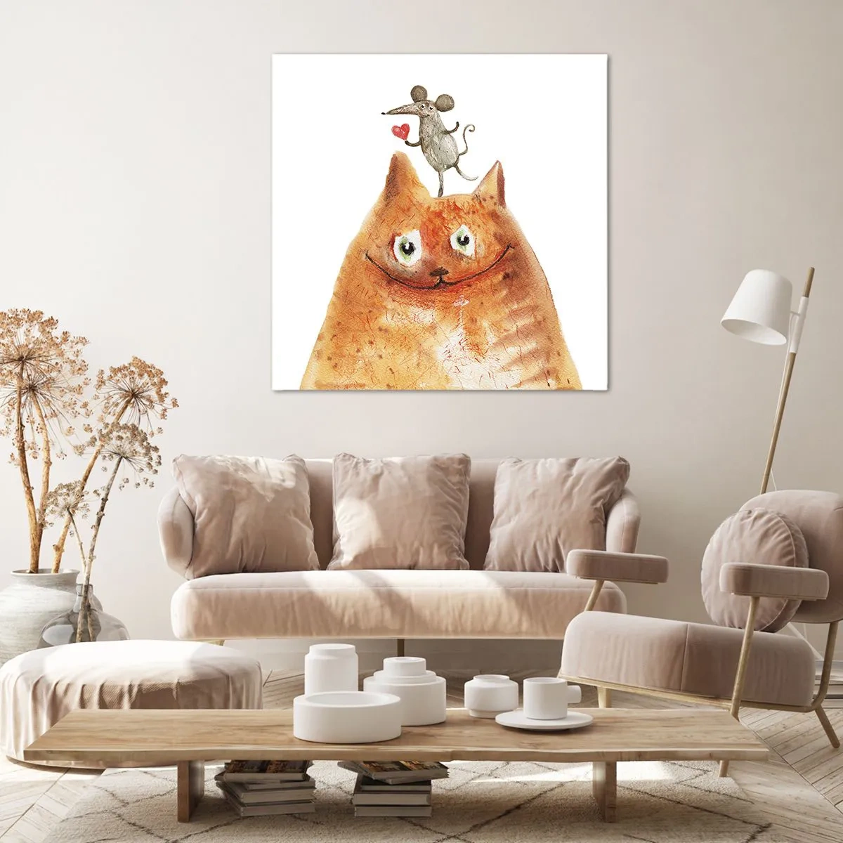 Tablou pe pânză - Paradoxurile iubirii - 60x60 cm