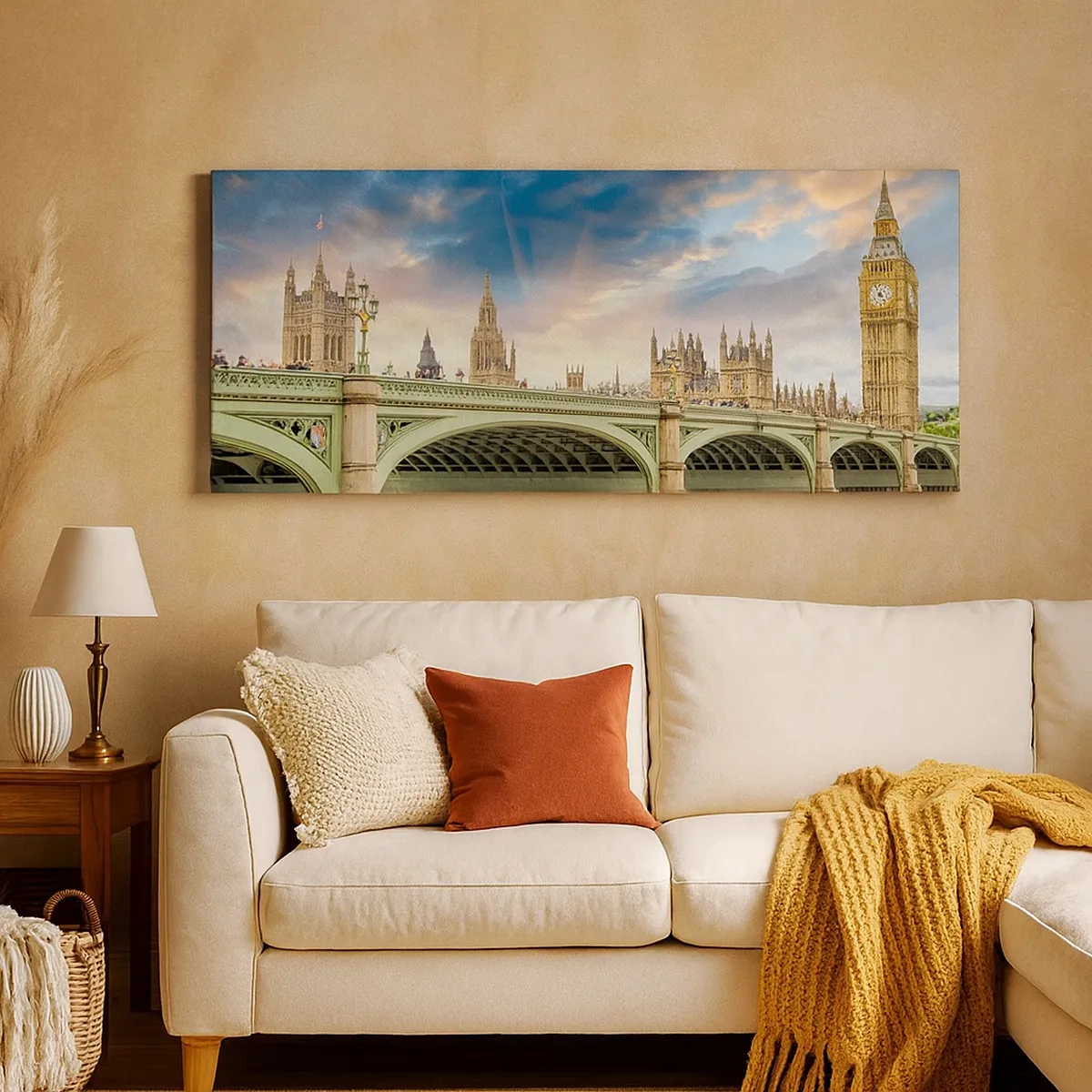 Tablou pe pânză - Timpul s-a oprit în Imperiu - 30x30 cm