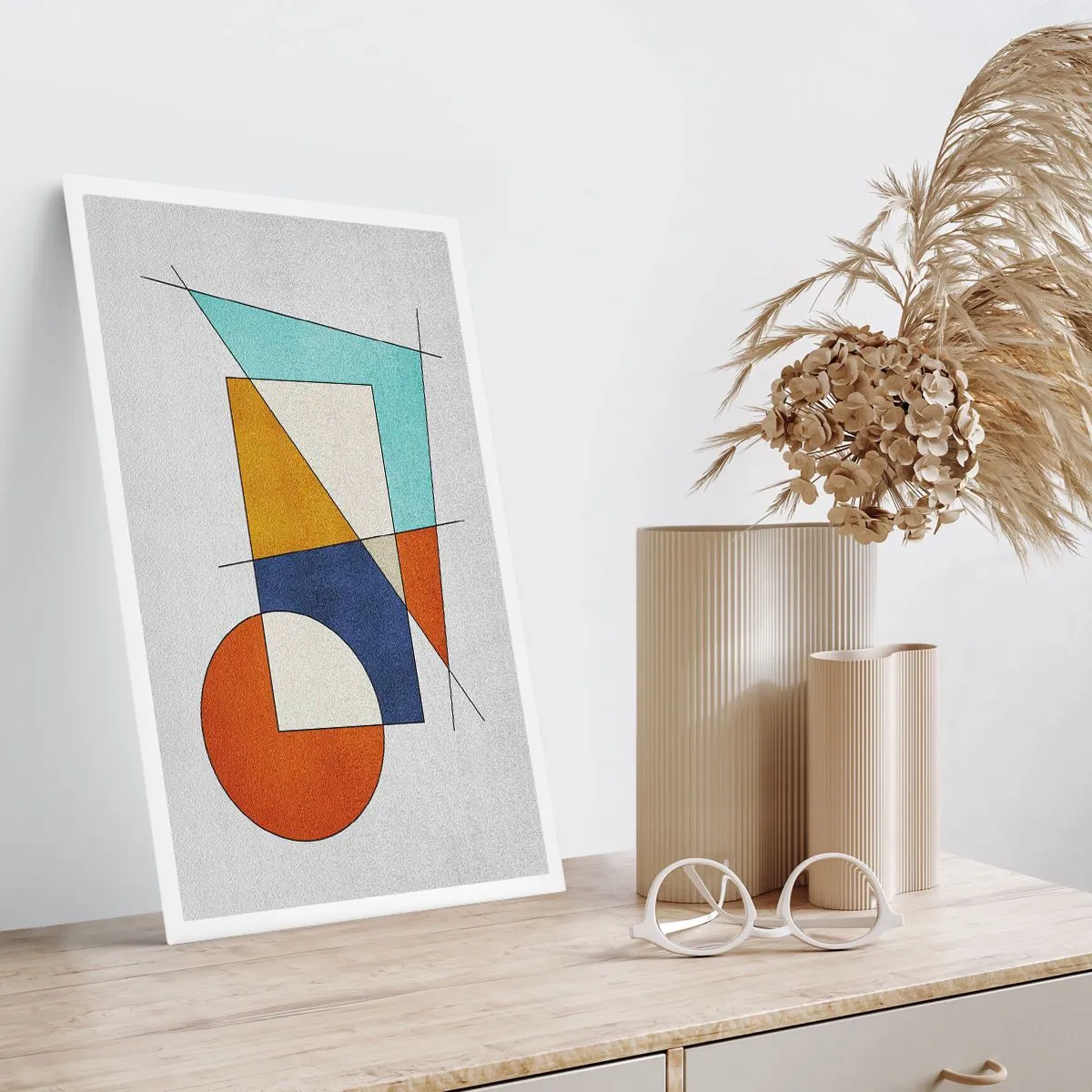 Poster - Abstracție: distracție modernistă - 70x100 cm