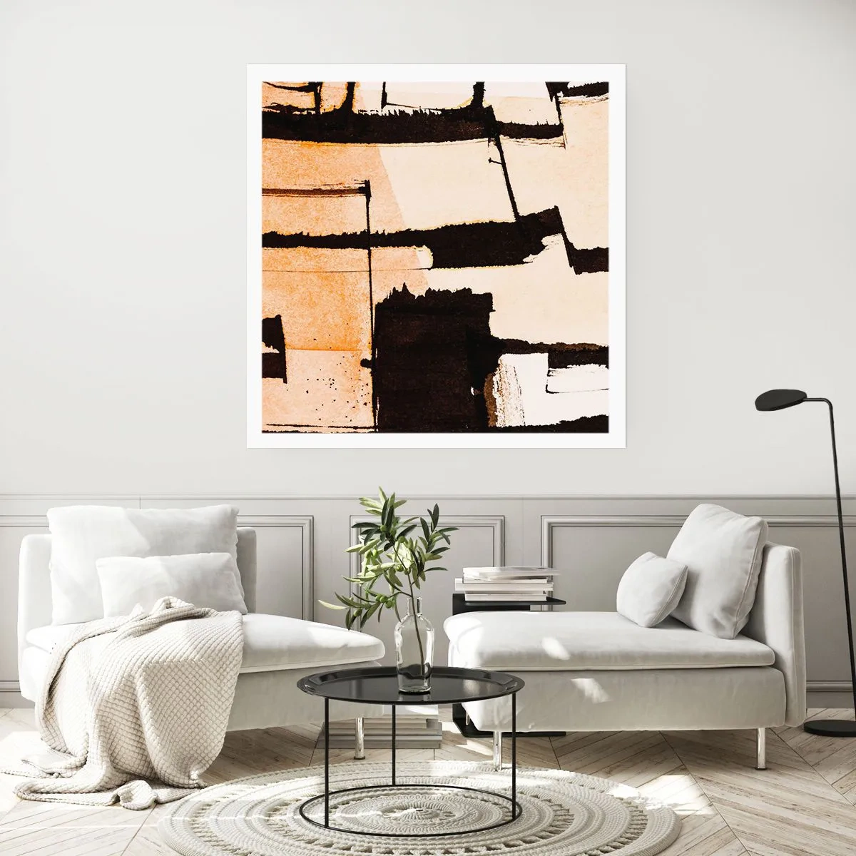 Poster - Cu toate acestea, ordinea - 50x50 cm