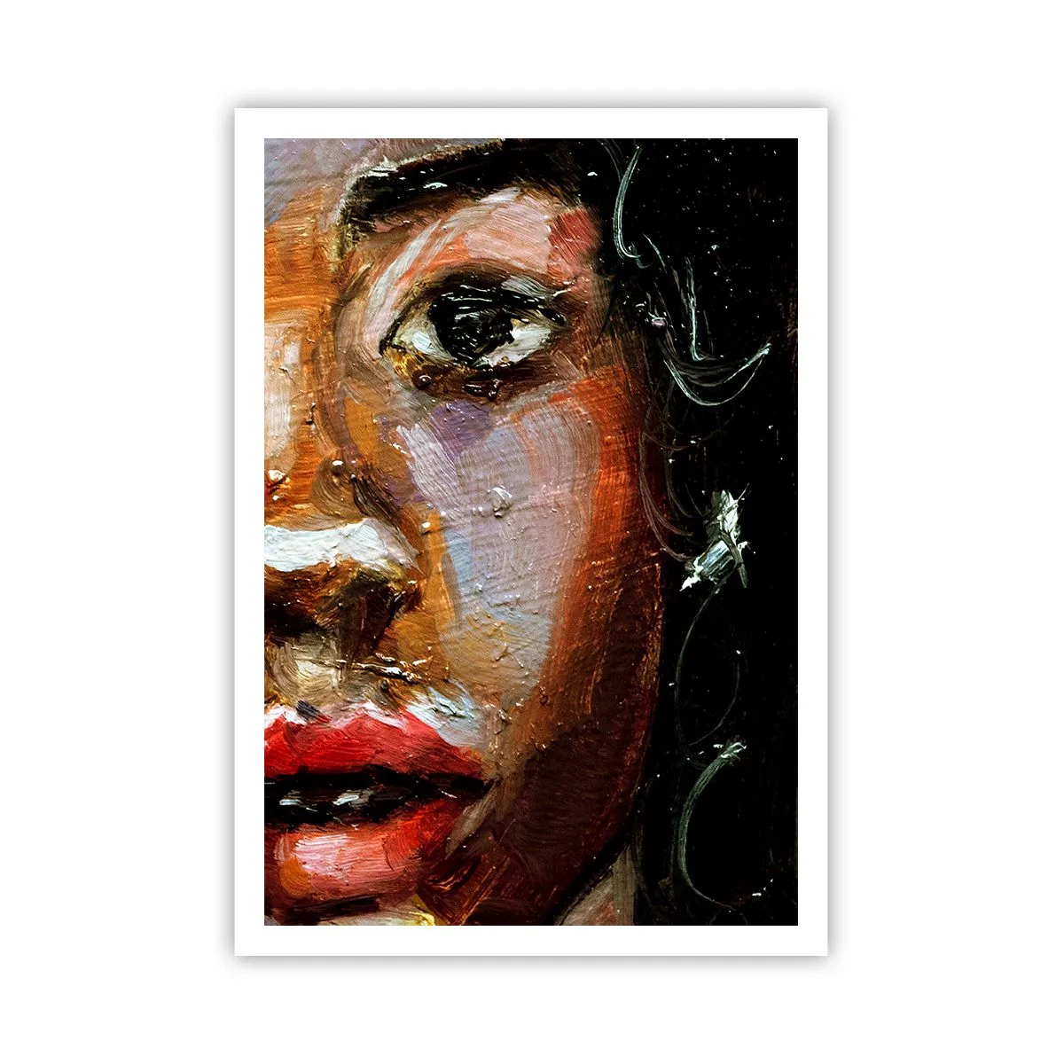 Poster - Negru și strălucire - 70x100 cm