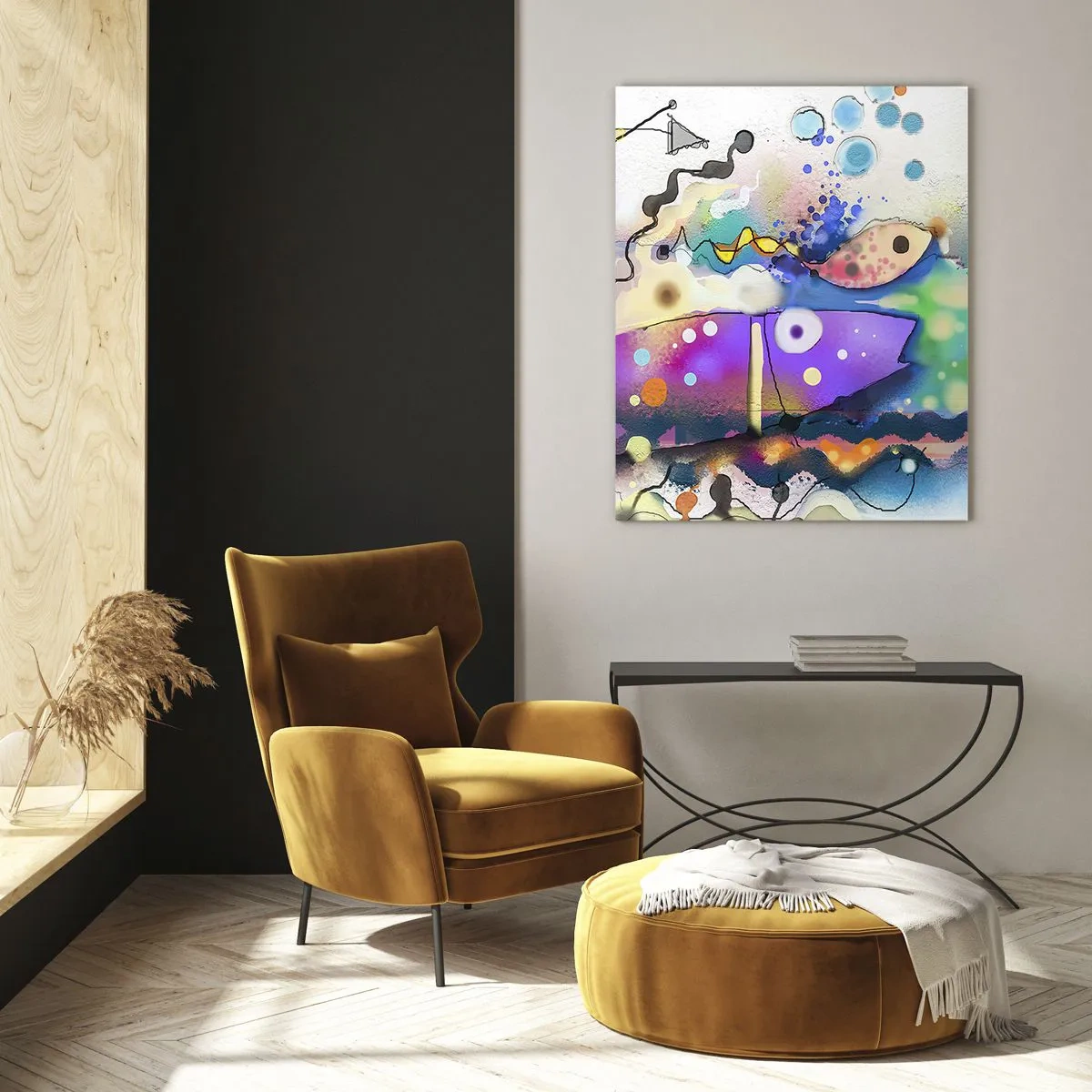 Tablou pe sticlă - Fără cuvinte! - 50x70 cm