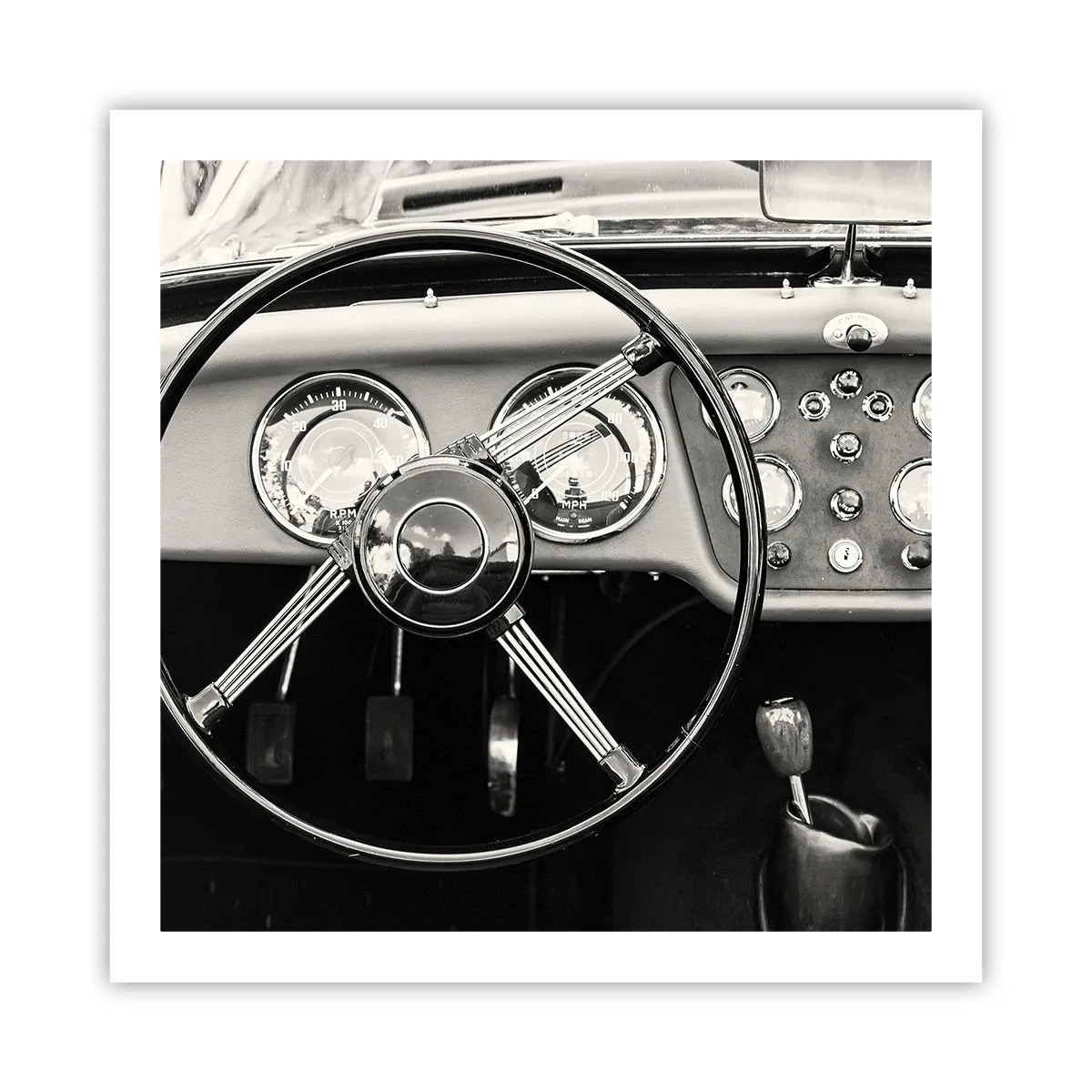 Poster - Visul unui colecționar - 60x60 cm