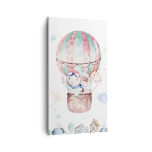 Tablou pe pânză - Ne vom întoarce în curând! - 45x80 cm