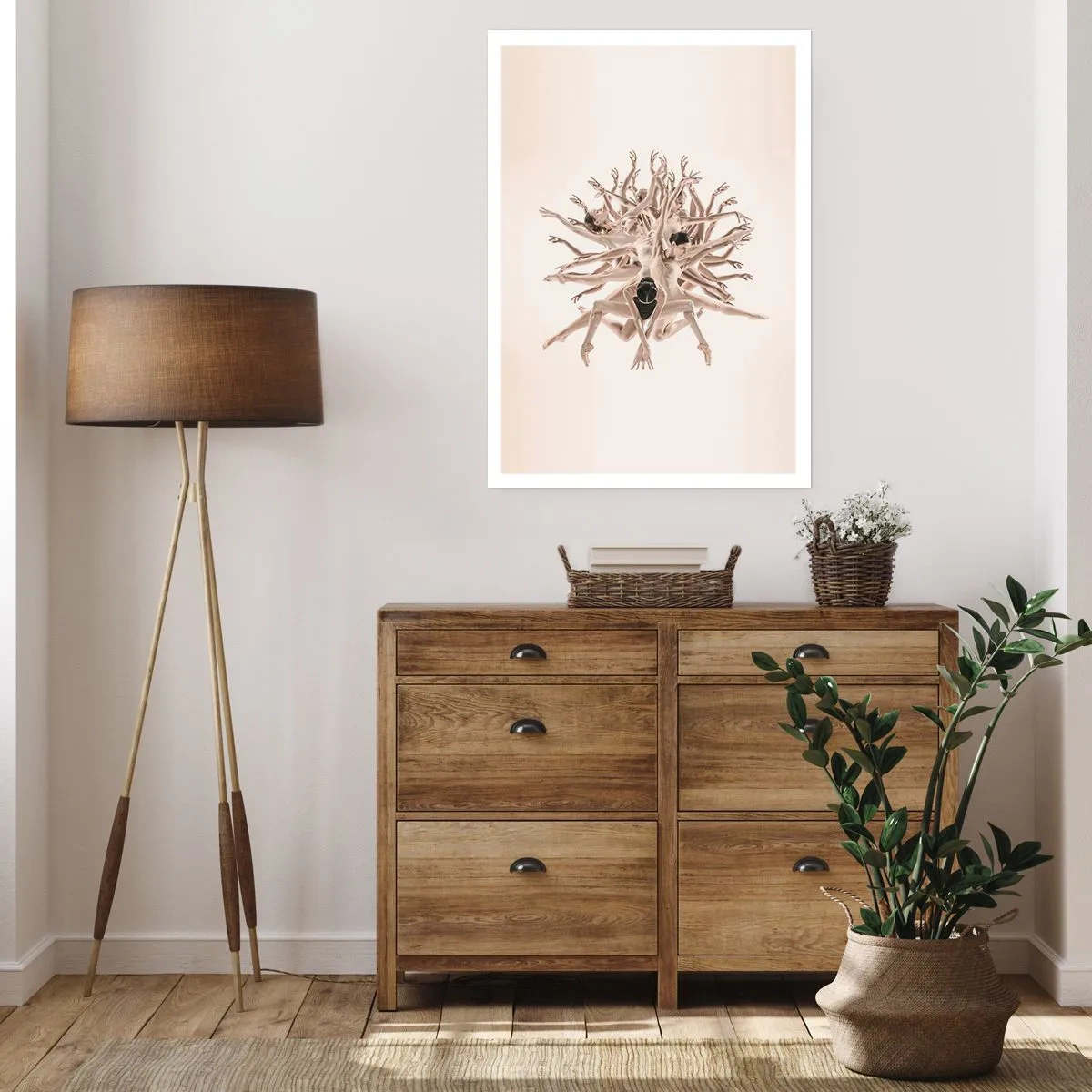 Poster - Înflorirea în dans - 30x40 cm