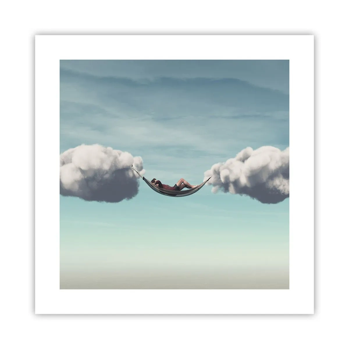 Poster - Fericirea momentului - 40x40 cm