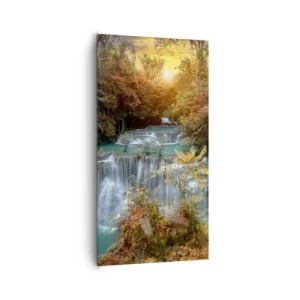 Tablou pe pânză - Comoara ascunsă a pădurii - 65x120 cm