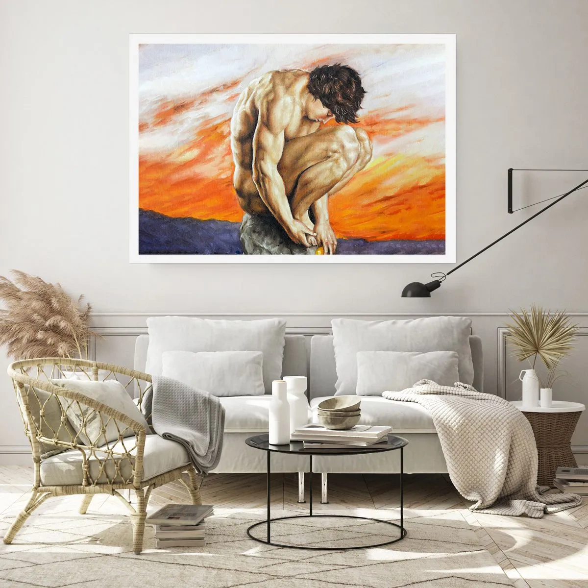 Poster - Ascultându-se pe sine - 91x61 cm