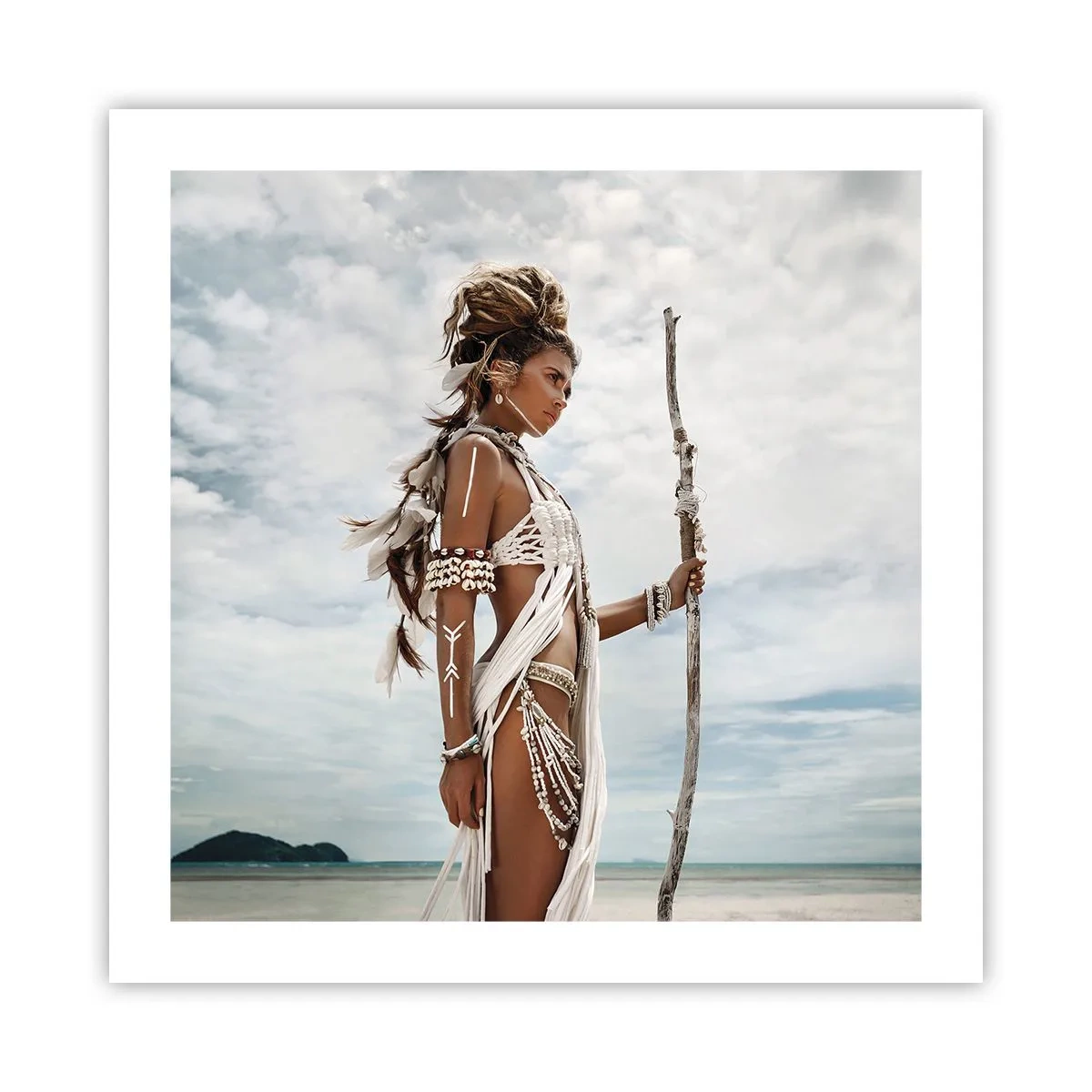 Poster - Regina tropicelor - 50x50 cm