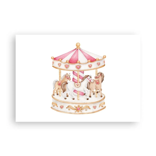 Poster - Lumea dulce a copilăriei - 100x70 cm