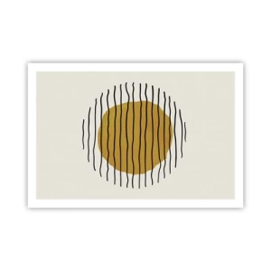 Poster - Abstracție tremurândă de căldură - 91x61 cm