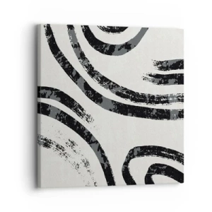 Tablou pe pânză - Pe jumătate oprit - 30x30 cm