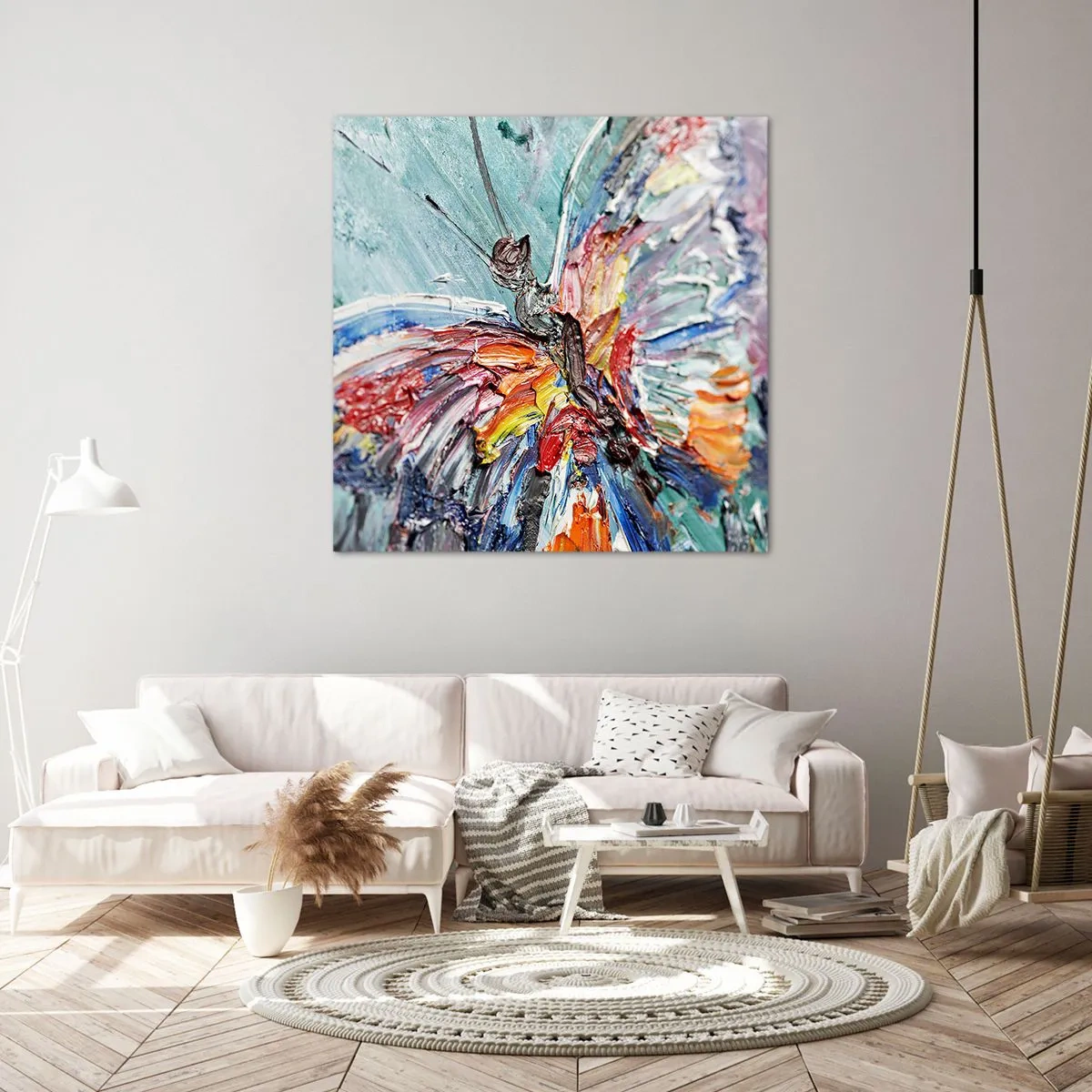 Tablou pe pânză - Pictat de natura - 50x50 cm