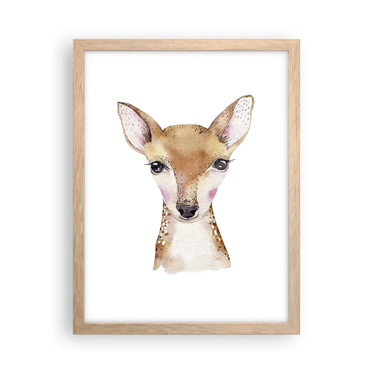 Poster în ramă de stejar deschis - Natura inocenței - 30x40 cm