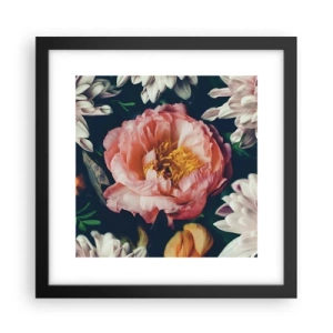 Poster în ramă neagră - Cu splendoare barocă - 30x30 cm