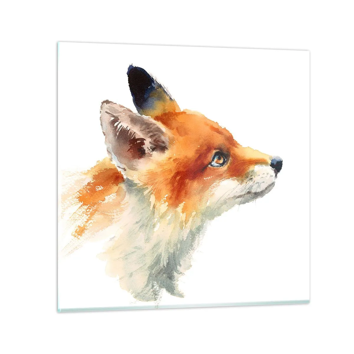 Tablou pe sticlă - Nu poți fi niciodată prea atent - 50x50 cm