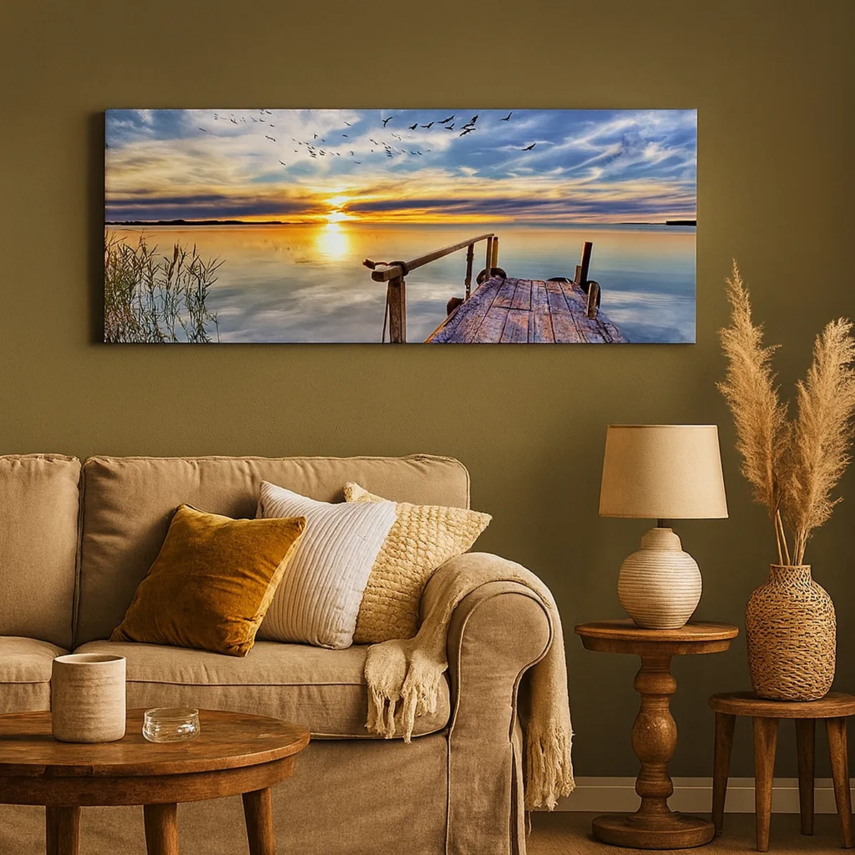 Tablou pe pânză - Vântul se odihnește - 30x30 cm