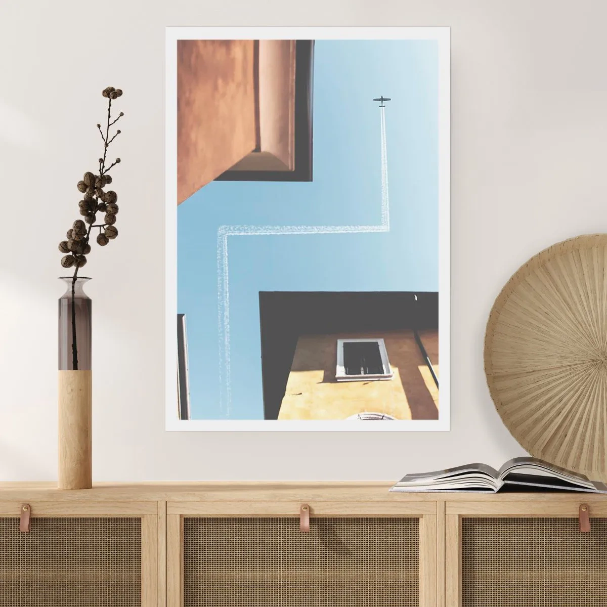 Poster - Deasupra labirintului urban - 70x100 cm