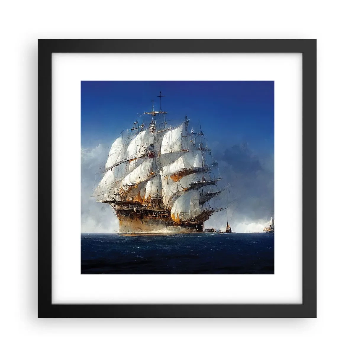 Poster în ramă neagră - The great glory! - 30x30 cm