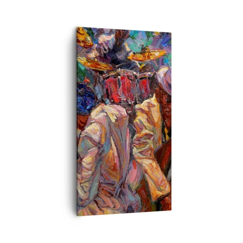 Tablou pe pânză - Într-un ritm - 45x80 cm