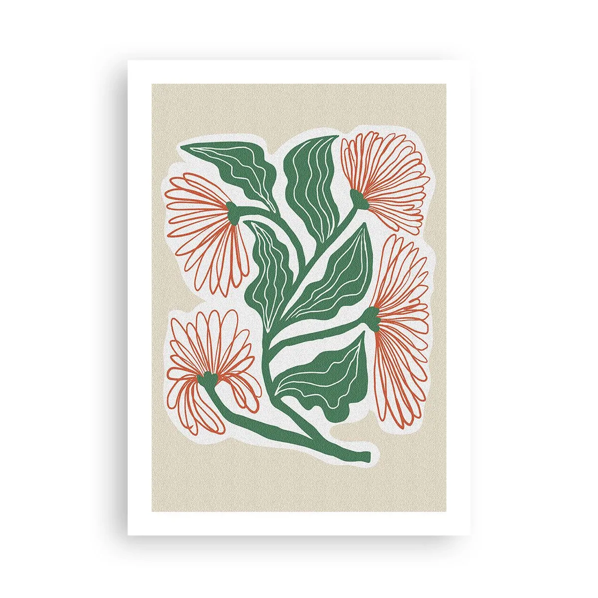 Poster - Folclor modern - 50x70 cm