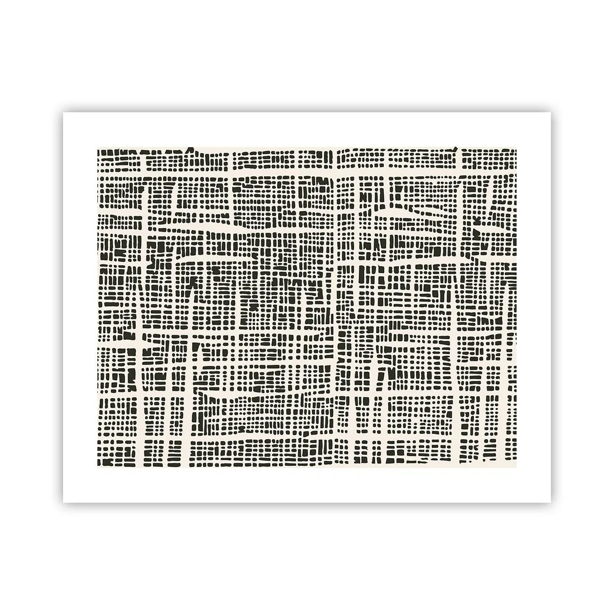 Poster - O compoziție țesută - 50x40 cm