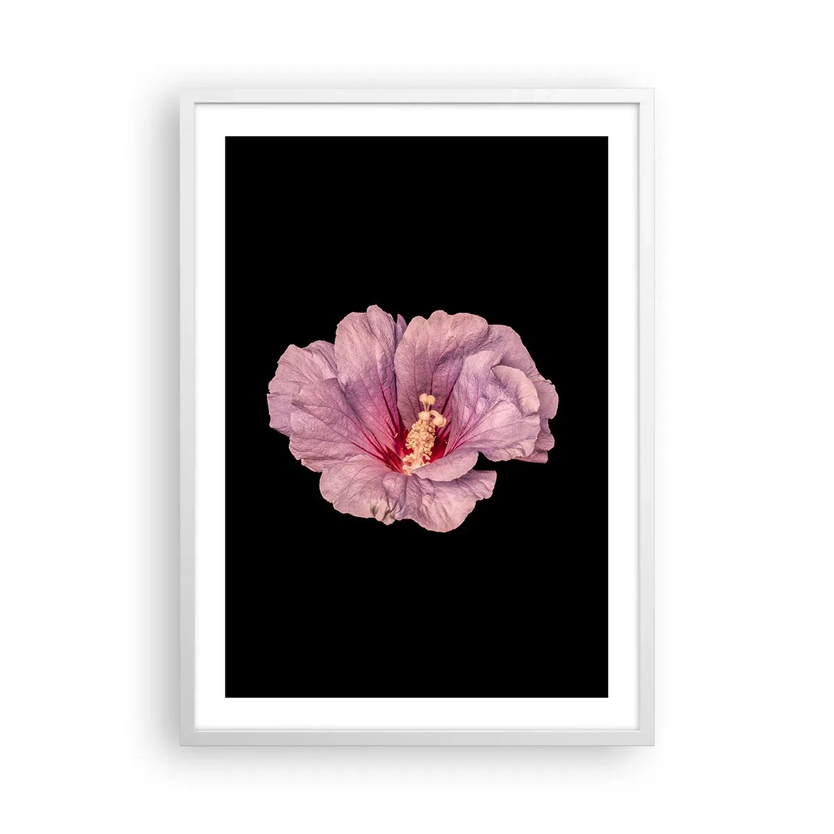 Poster în ramă albă - Direct la inimă - 50x70 cm