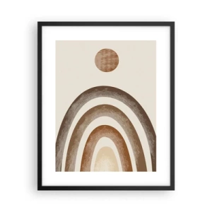Poster în ramă neagră - Într-o galaxie îndepărtată - 40x50 cm