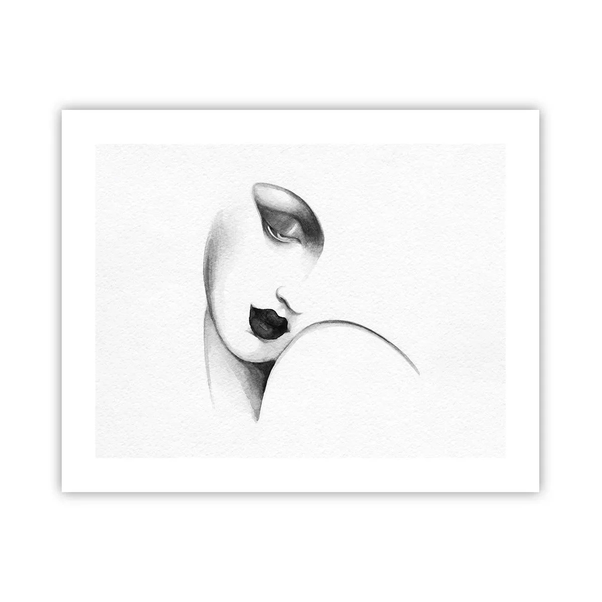 Poster - În stilul Lempickei - 50x40 cm