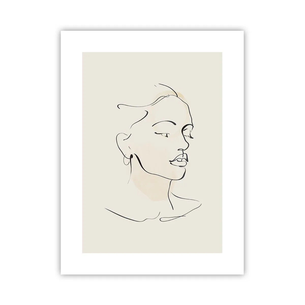 Poster - Cu o linie sigură - 30x40 cm