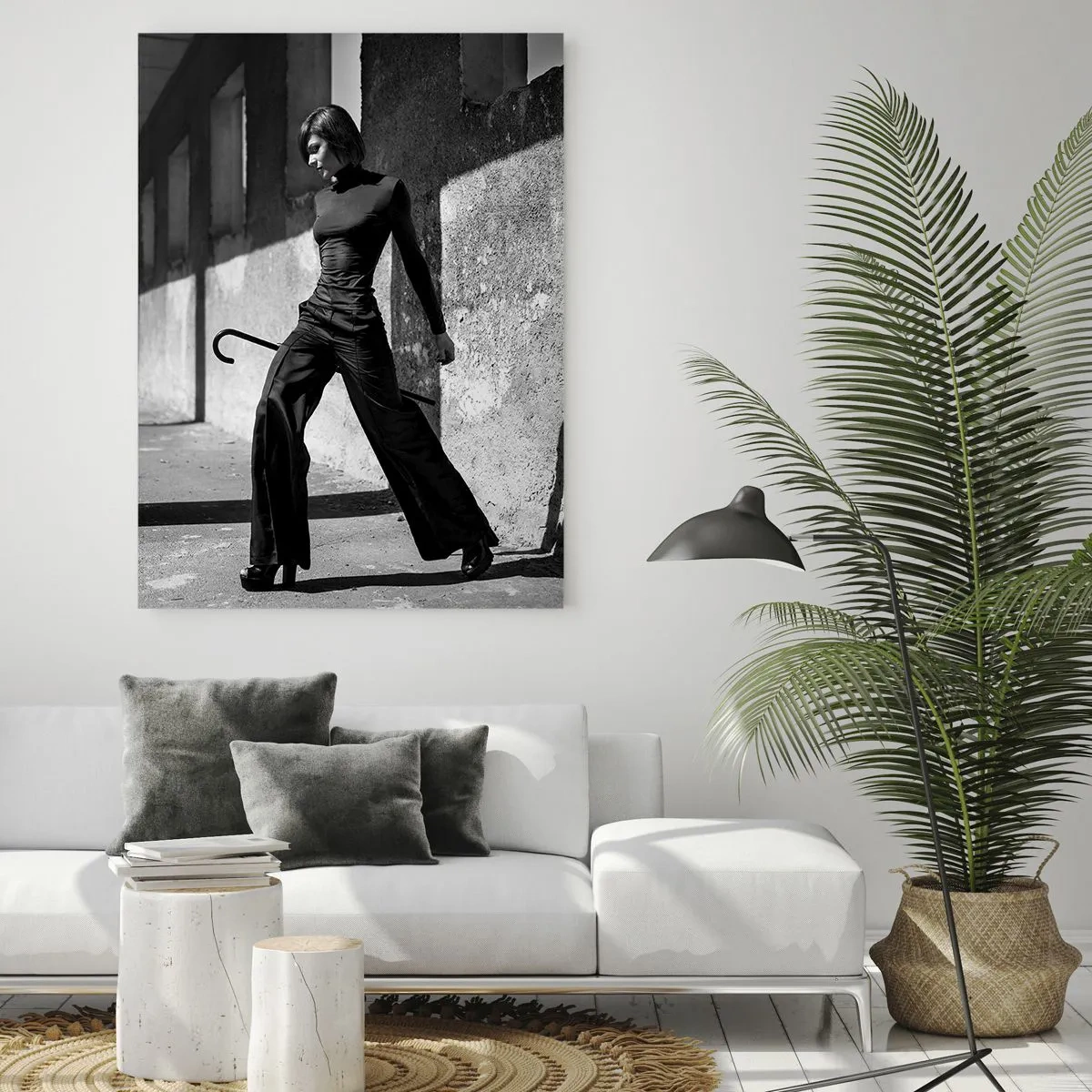 Tablou pe sticlă - Eleganță urbană - 70x100 cm