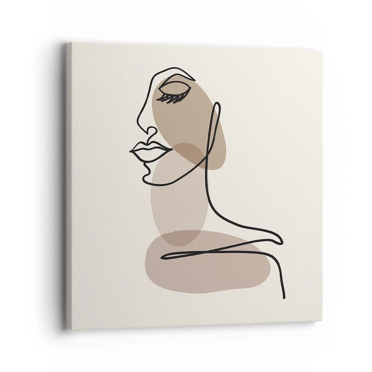 Tablou pe pânză - Ascultându-se pe sine - 30x30 cm