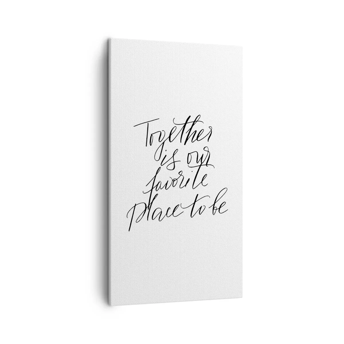 Tablou pe pânză - O simți și tu? - 45x80 cm