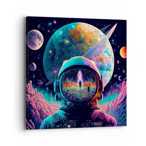 Tablou pe pânză - Visul nevisat al filozofiilor - 40x40 cm