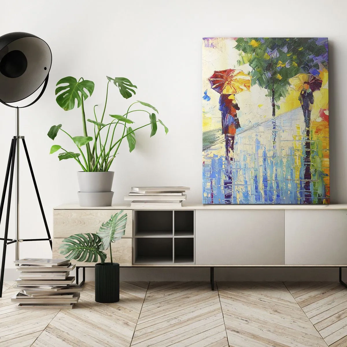 Tablou pe pânză - Și totul este clar - 65x120 cm