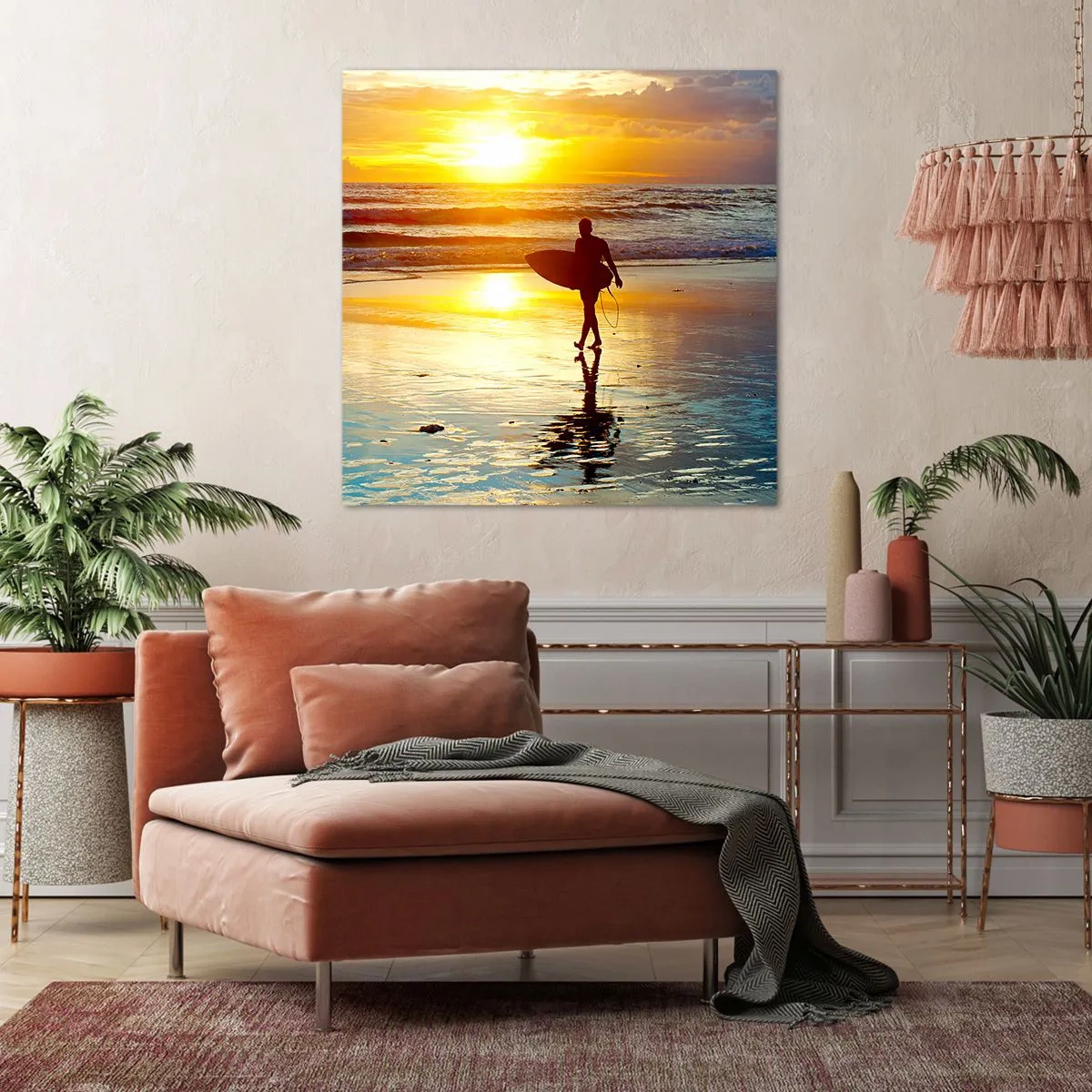 Tablou pe pânză - Întoarcerea războinicului - 60x60 cm