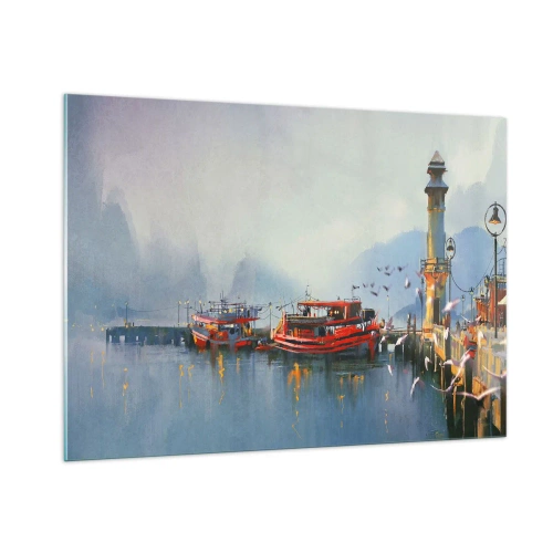 Tablou pe sticlă - La capătul lumii - 100x70 cm